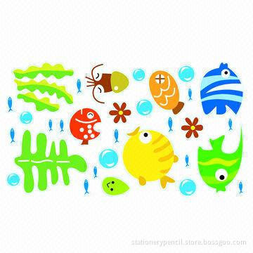 Cute Wall Stickers, OEM/ODM Orders are Welcome